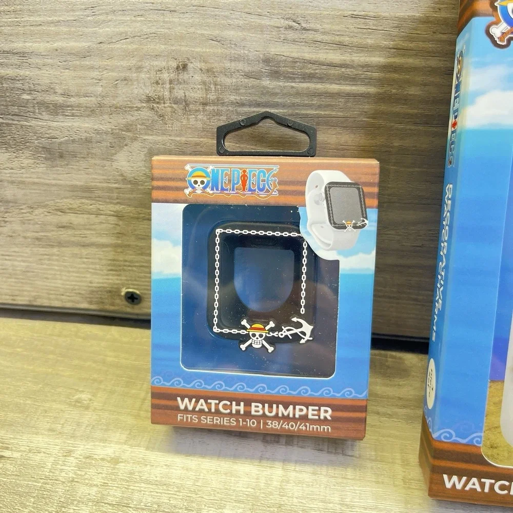 One Piece Anime Apple Watch Fits Series 1-10 Bumper Charms Lot Of 3